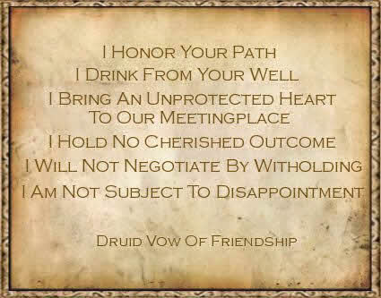 Druid Hills Vow of Friendship